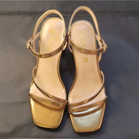 BRAND NEW UNISA BLOCK HEEL SQUARE OPEN TOE SANDAL G1 - Picture 3 of 15